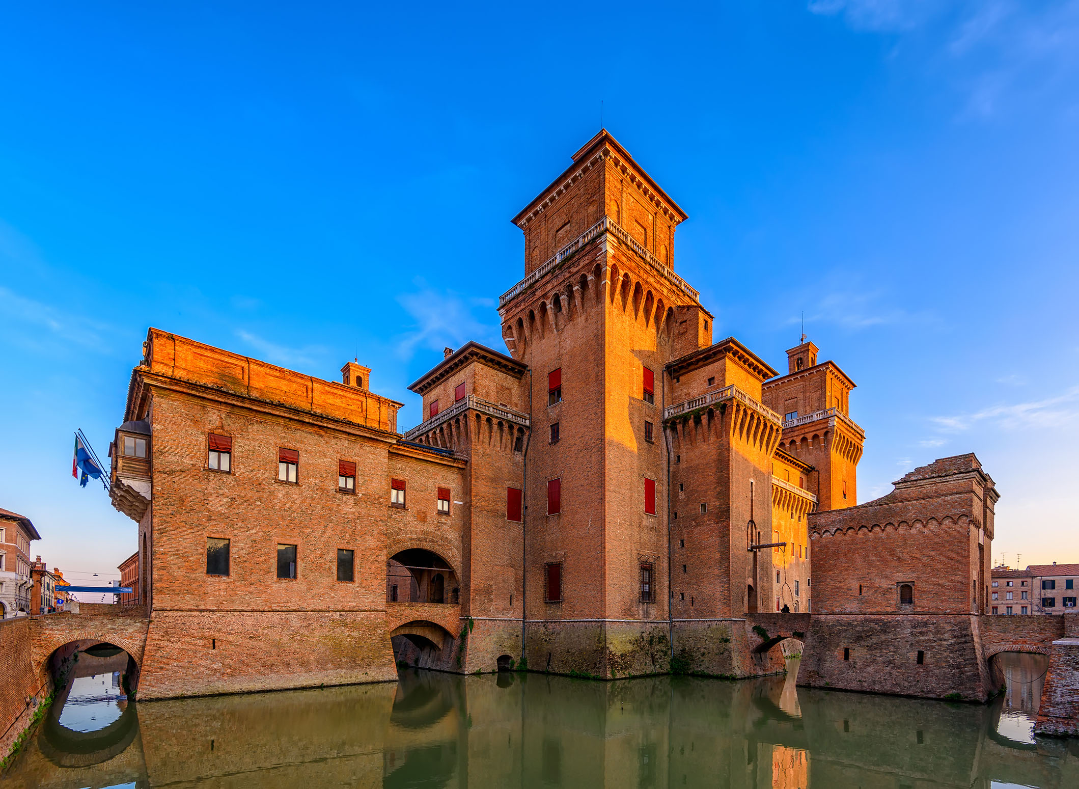 Castle,Estense,(castello,Estense),In,Ferrara,,Emilia-romagna,,Italy.,Ferrara,Is